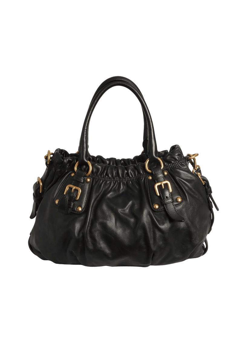 SOFT CALF SATCHEL BAG