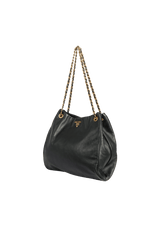 SOFT LEATHER CHAIN BAG