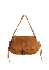 SUEDE SHOULDER BAG