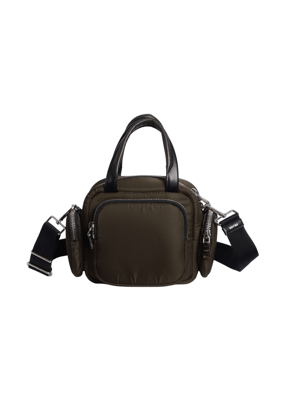バッグ Prada tessuto BOLSA PRADA TESSUTO CARGO TOP HANDLE BAG VERDE ORIGINAL – Gringa
