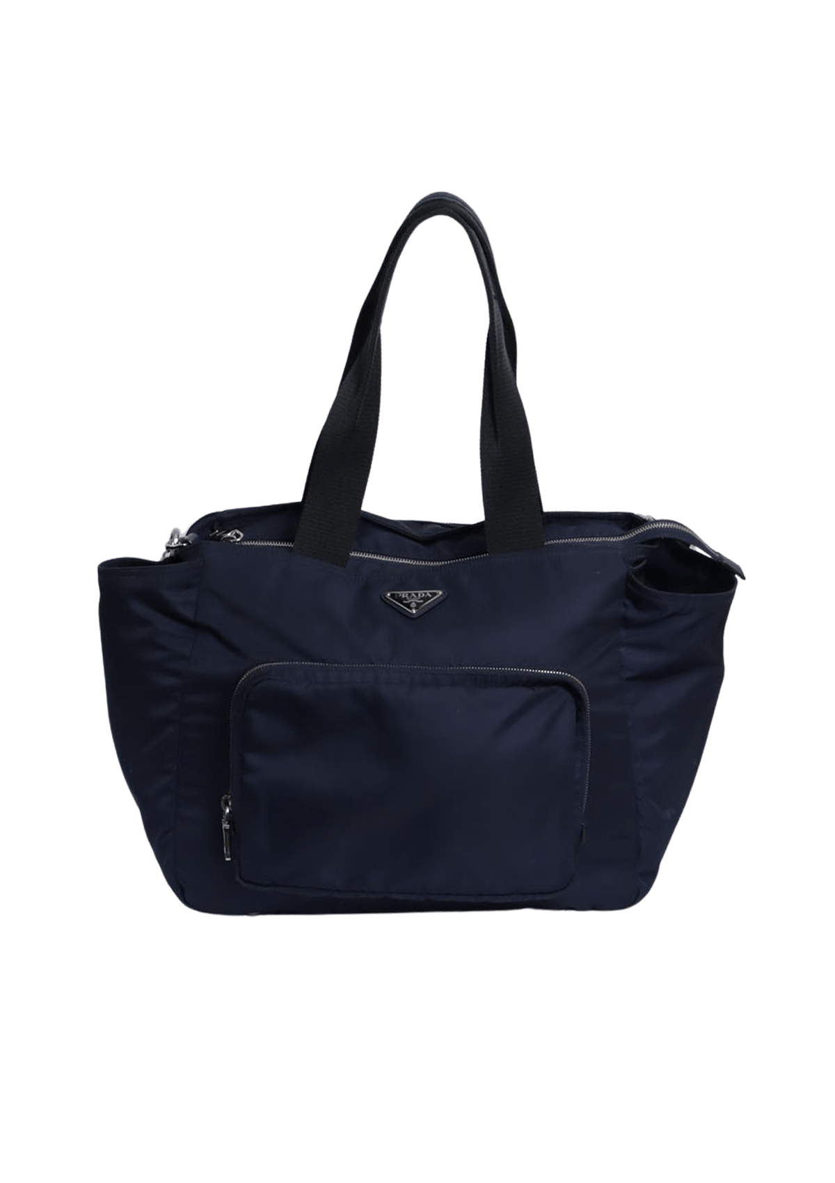 BOLSA PRADA TESSUTO DIAPER BAG AZUL ORIGINAL – Gringa