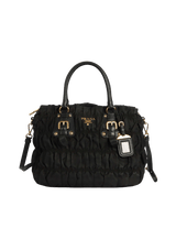 TESSUTO GAUFRE SATCHEL