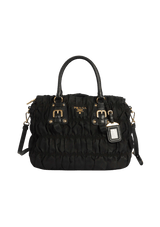 TESSUTO GAUFRE SATCHEL