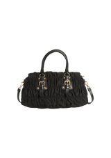 TESSUTO GAUFRE SATCHEL