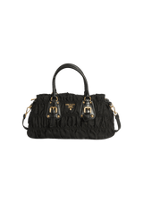 TESSUTO GAUFRE SATCHEL