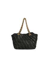 TESSUTO WAVES CHAIN TOTE