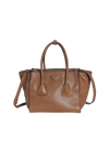 TWIN POCKET GLACE CALF TOTE