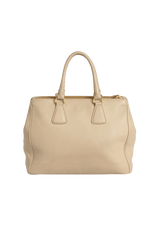 VITELLO DAINO DOUBLE ZIP TOTE