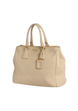 VITELLO DAINO DOUBLE ZIP TOTE