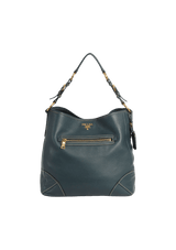 VITELLO DAINO FRONT ZIP BAG