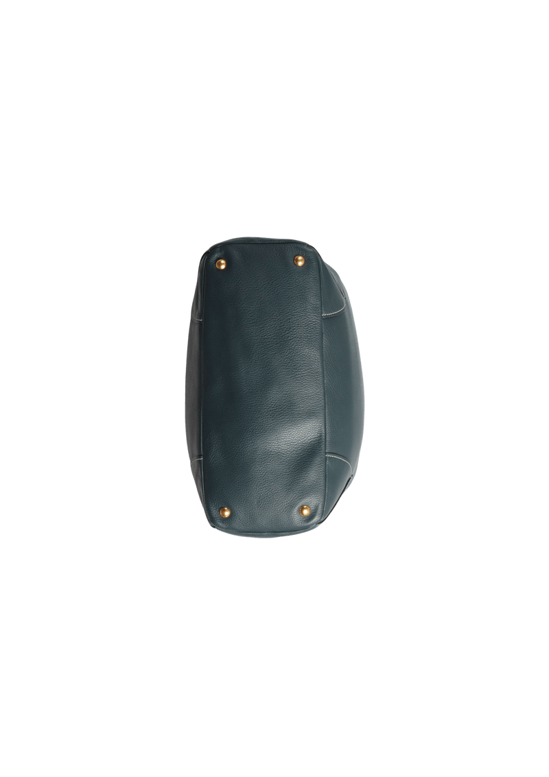 VITELLO DAINO FRONT ZIP BAG