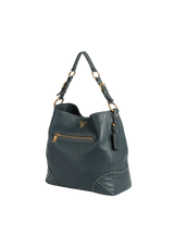 VITELLO DAINO FRONT ZIP BAG