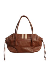 VITELLO DAINO PUSHLOCK TOTE BAG