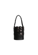 VITELLO INTRECCIATO TRESS BUCKET BAG