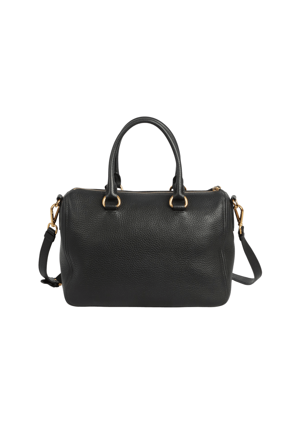 BOLSA PRADA VITELLO PHENIX BAULETTO BAG PRETO ORIGINAL – Gringa