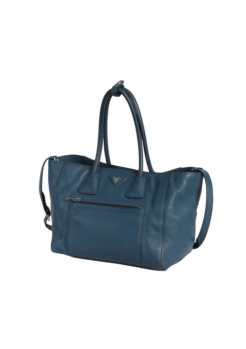 VITELLO PHENIX FRONT POCKET WING TOTE