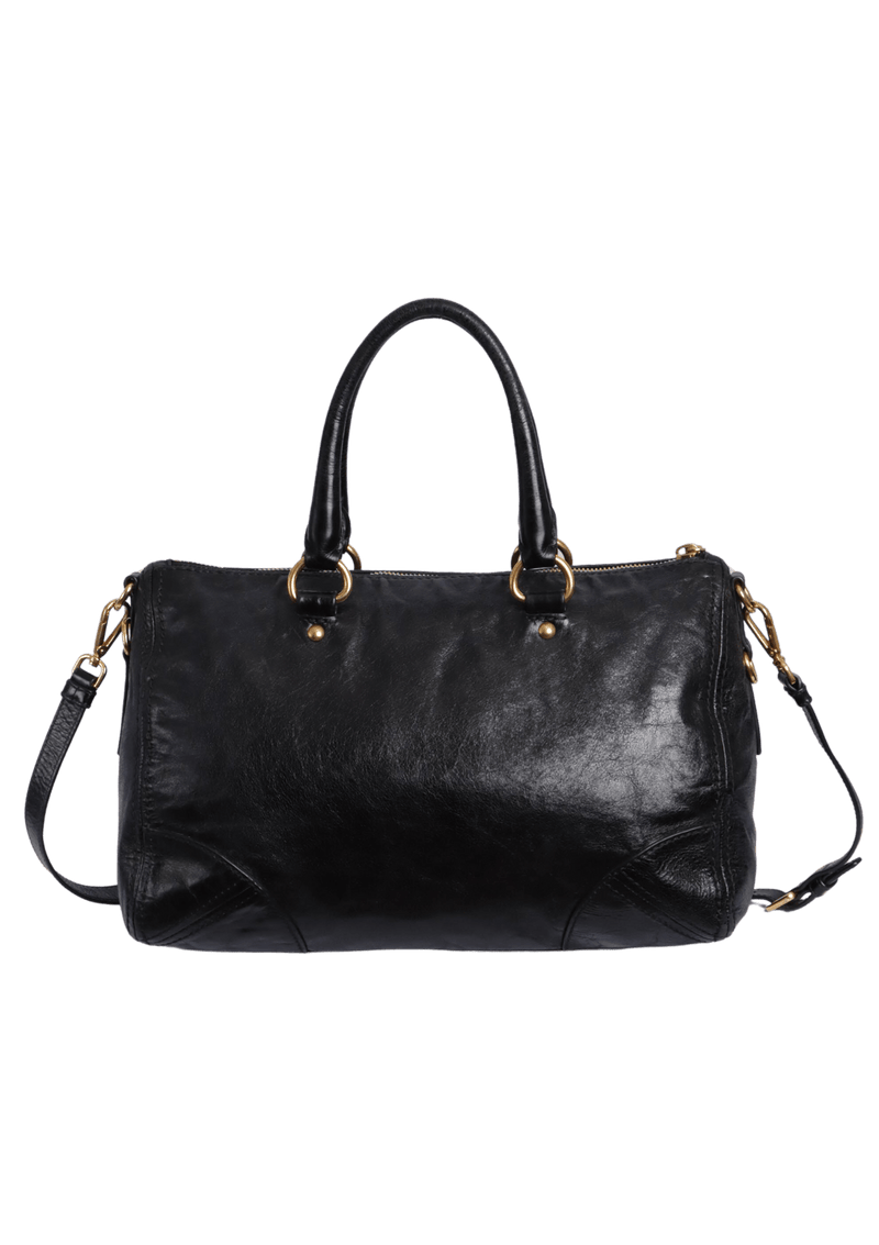 VITELLO SHINE FRONT ZIP BAG