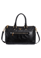 VITELLO SHINE FRONT ZIP BAG