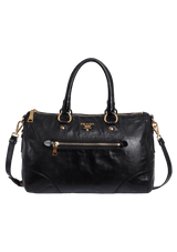 VITELLO SHINE FRONT ZIP BAG