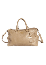 VITELLO SHINE SATCHEL BAG