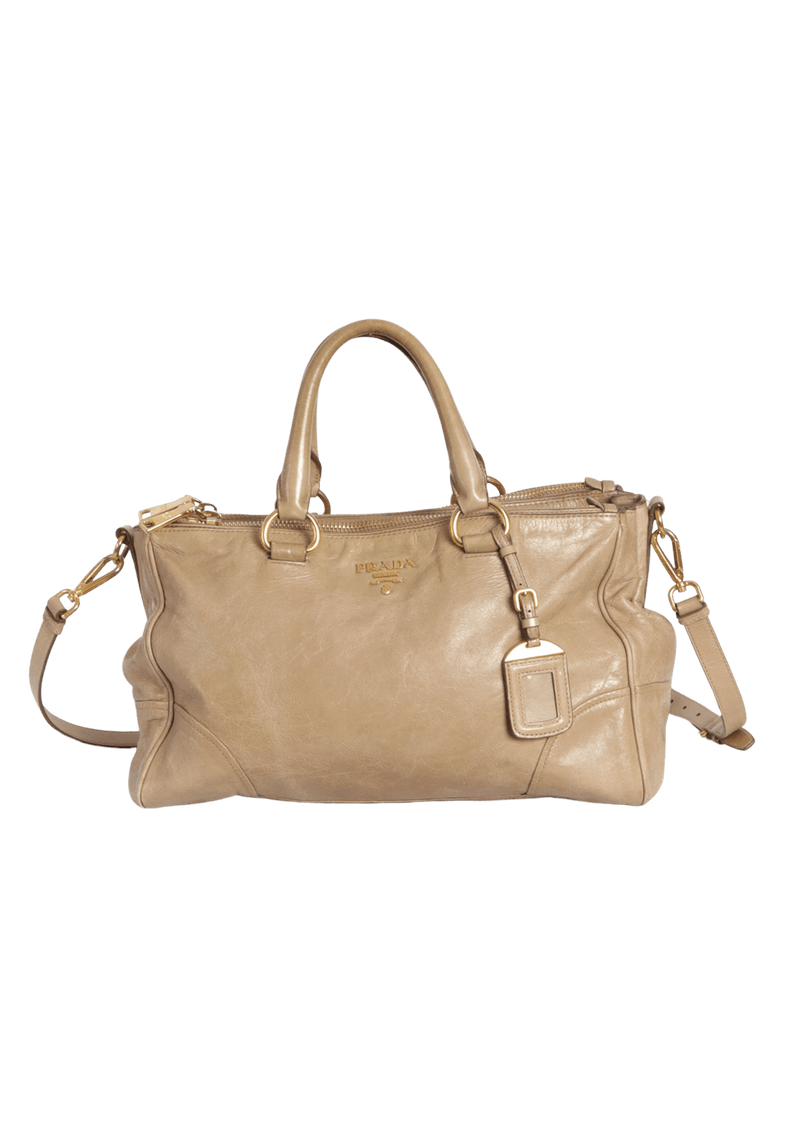 VITELLO SHINE SATCHEL BAG