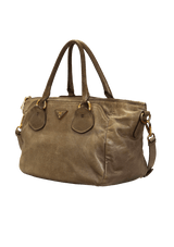 VITELLO SHINE SATCHEL BAG