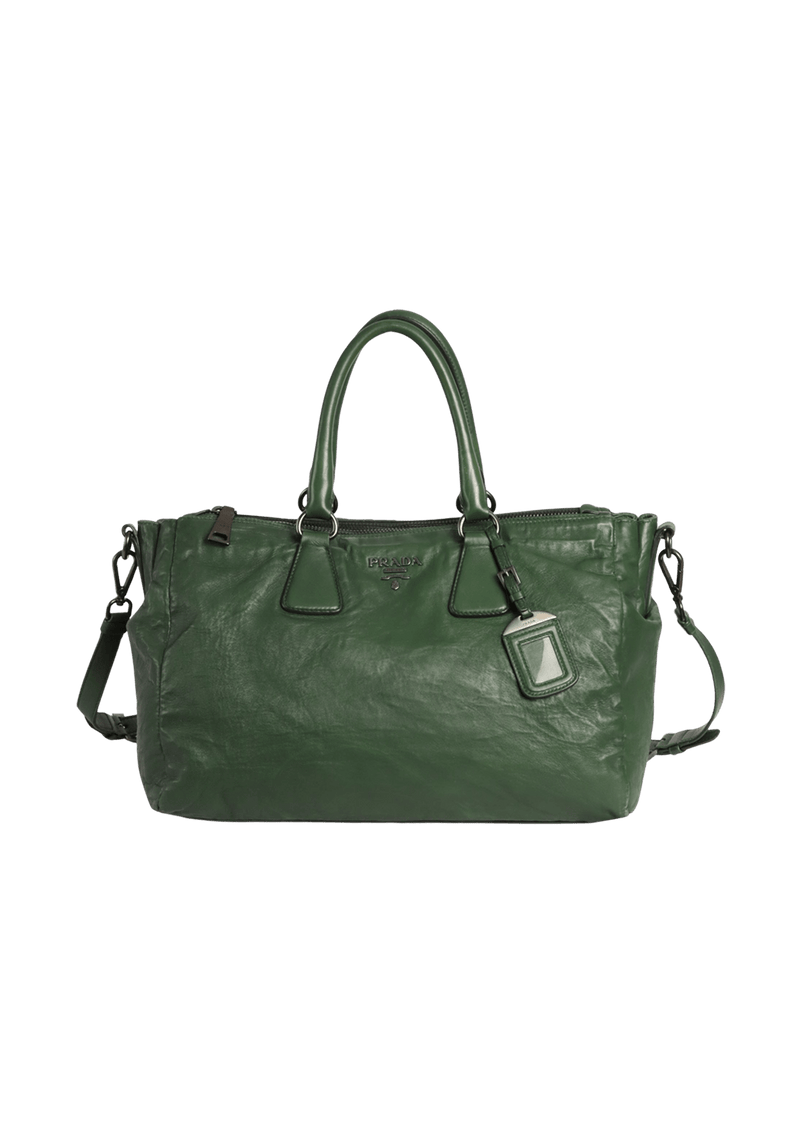 VITELLO SHINE SATCHEL BAG