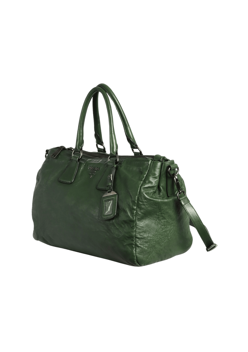 VITELLO SHINE SATCHEL BAG