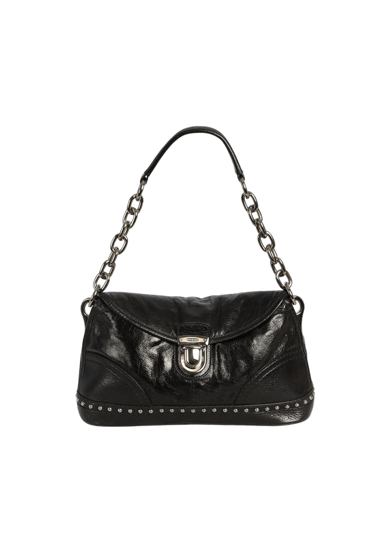 VITELLO SHINE SHOULDER BAG