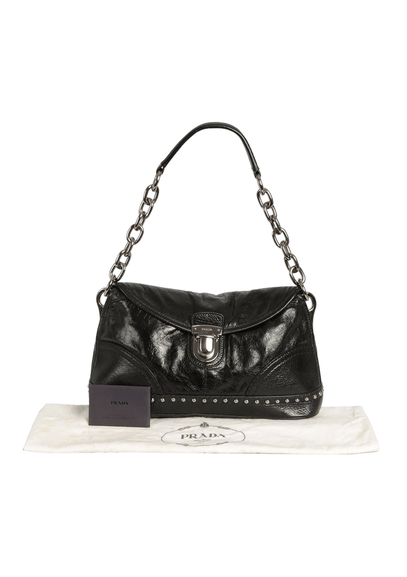 VITELLO SHINE SHOULDER BAG