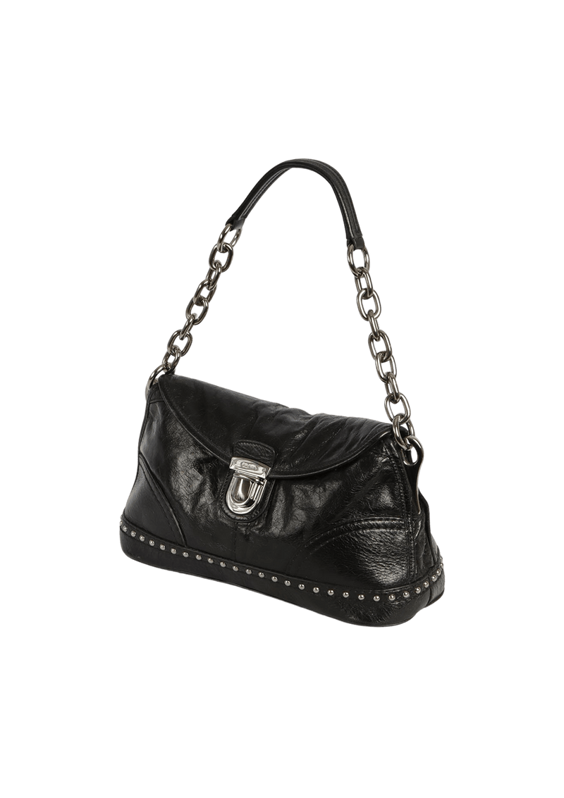 VITELLO SHINE SHOULDER BAG