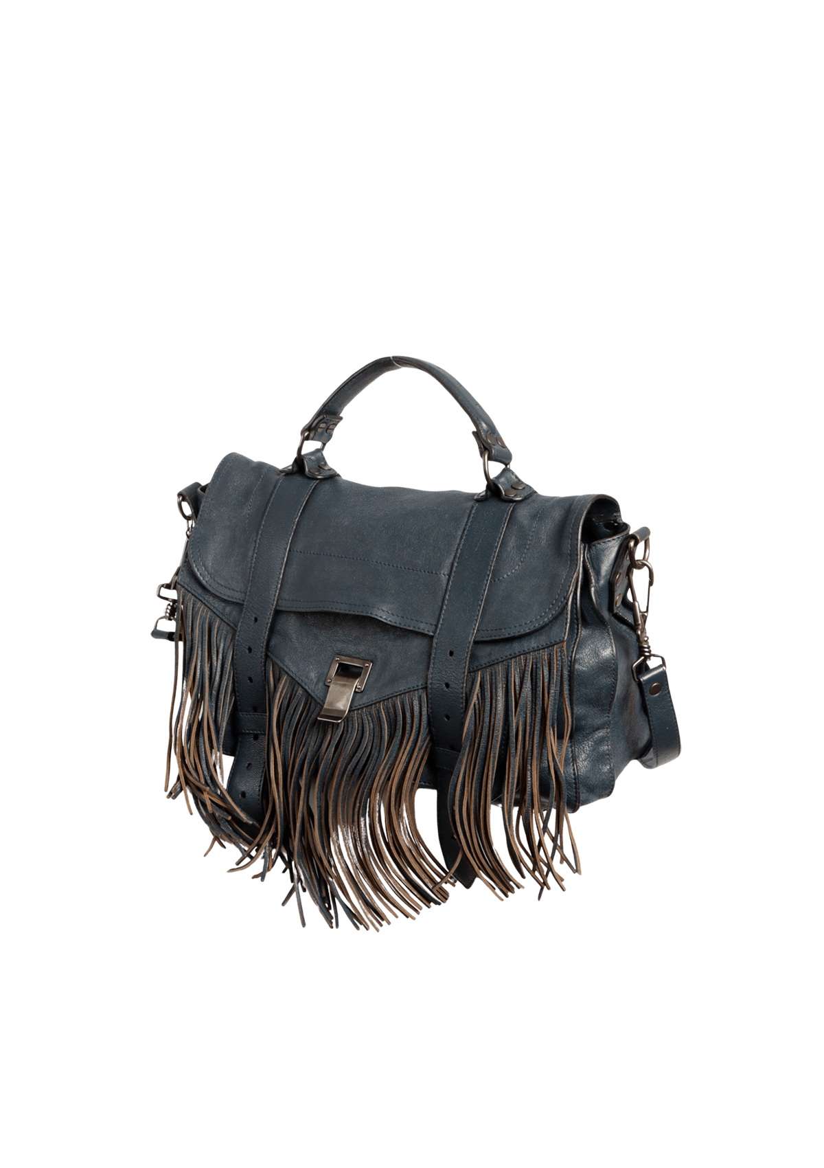 MEDIUM FRINGE PS1 BAG
