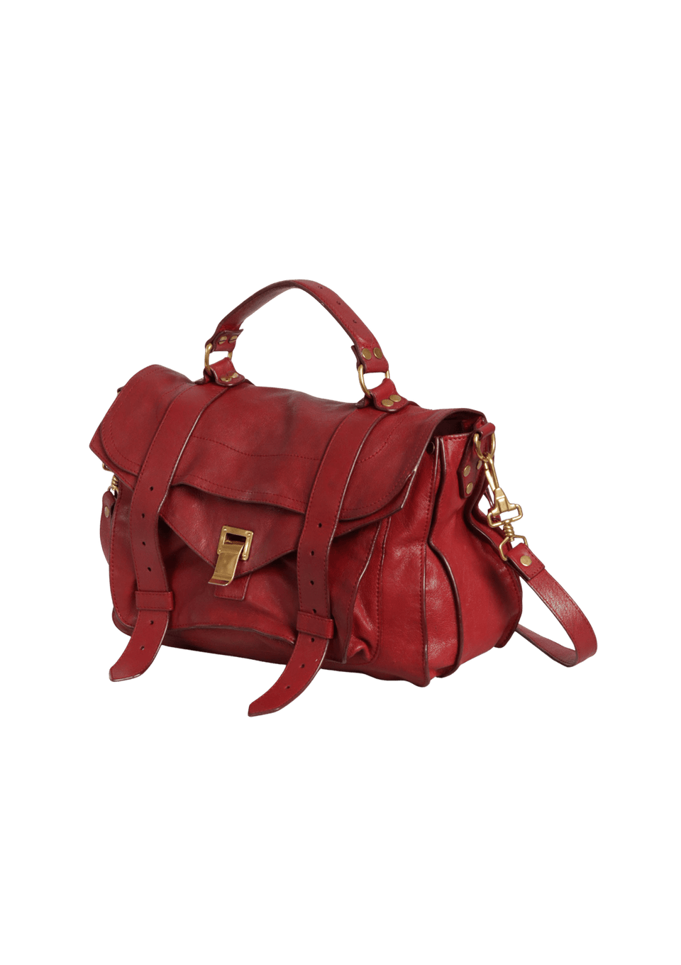 BOLSA PROENZA SCHOULER MEDIUM PS1 BAG VERMELHO ORIGINAL – Gringa