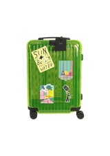 NEON CARRY-ON SUITCASE