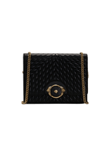 LEATHER CHAIN-LINK BAG