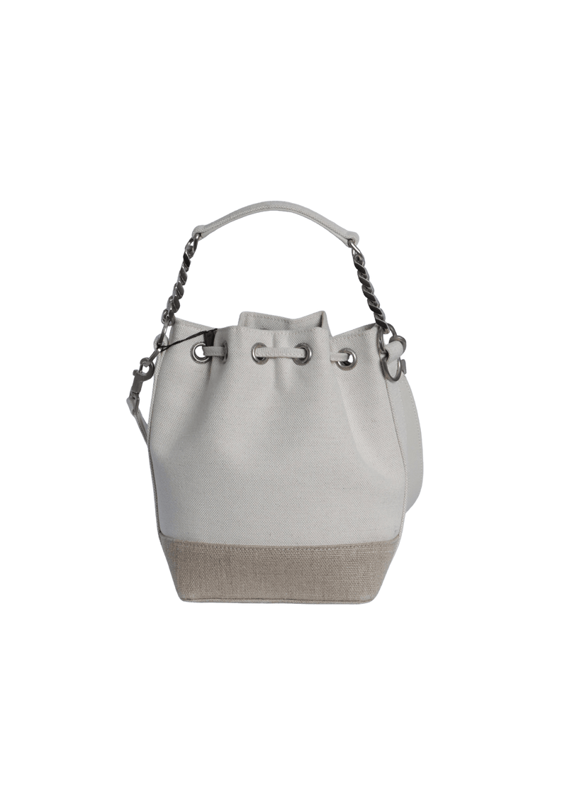 CANVAS RIVE GAUCHE BUCKET BAG