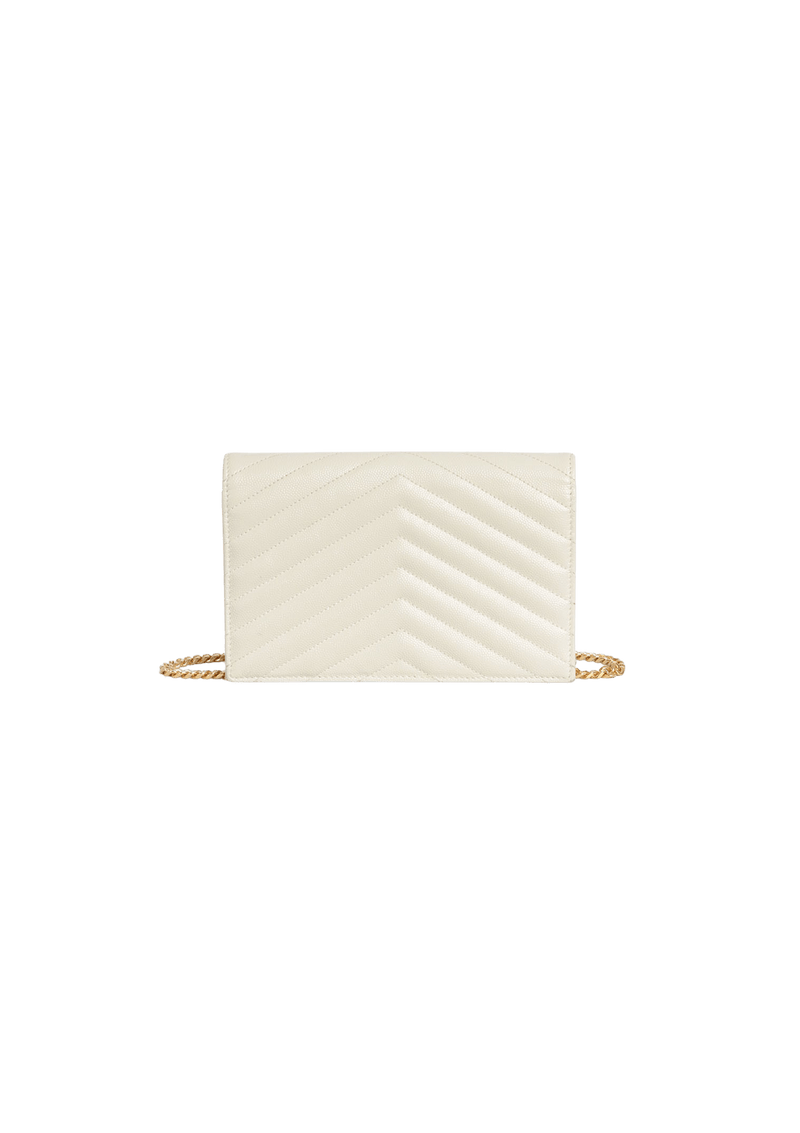 CASSANDRE ENVELOPE MATELASSÉ CHAIN WALLET