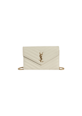 CASSANDRE ENVELOPE MATELASSÉ CHAIN WALLET
