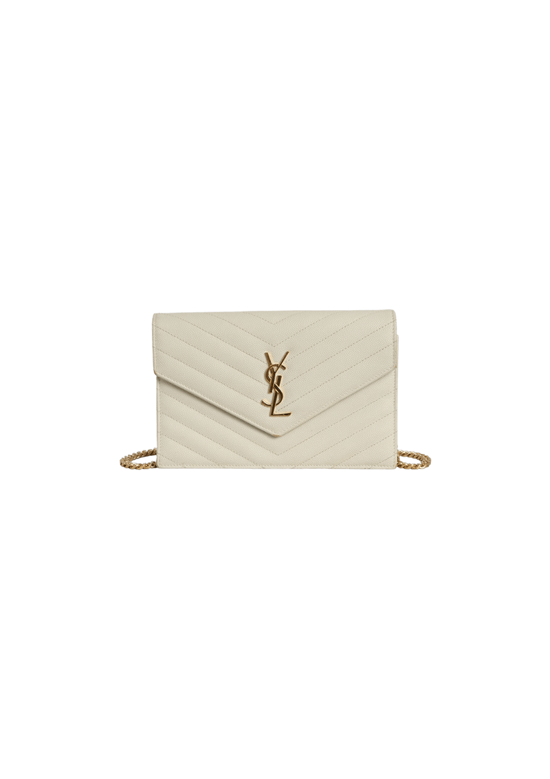 CASSANDRE ENVELOPE MATELASSÉ CHAIN WALLET