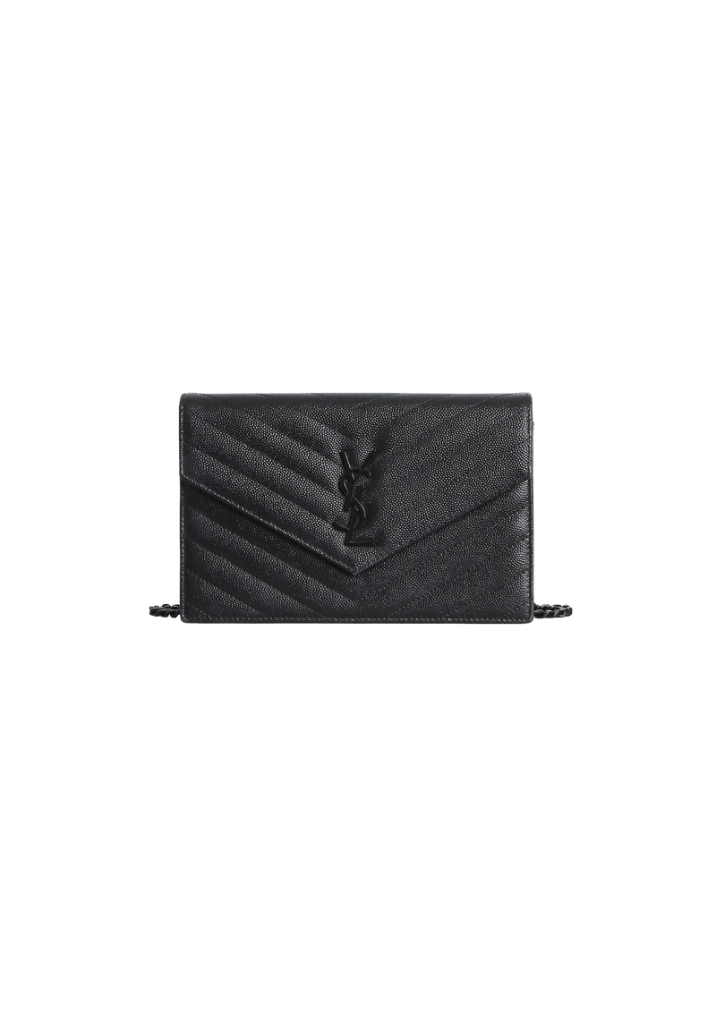 CASSANDRE ENVELOPE MATELASSÉ CHAIN WALLET