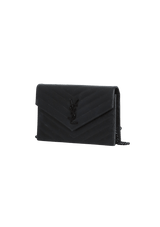 CASSANDRE ENVELOPE MATELASSÉ CHAIN WALLET