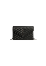 CASSANDRE ENVELOPE MATELASSÉ CHAIN WALLET