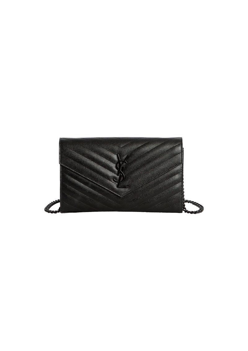 CASSANDRE ENVELOPE MATELASSÉ CHAIN WALLET