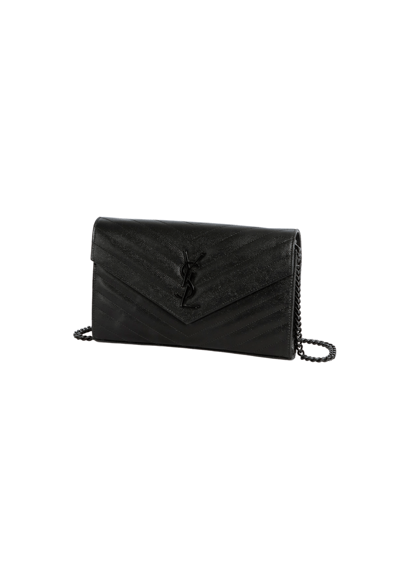 CASSANDRE ENVELOPE MATELASSÉ CHAIN WALLET