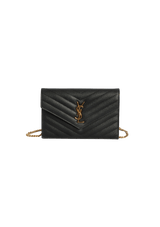 CASSANDRE MATELASSÉ CHAIN WALLET