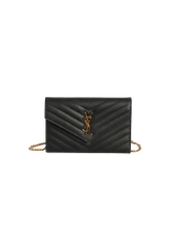 CASSANDRE MATELASSÉ CHAIN WALLET