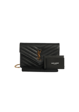 CASSANDRE MATELASSÉ CHAIN WALLET