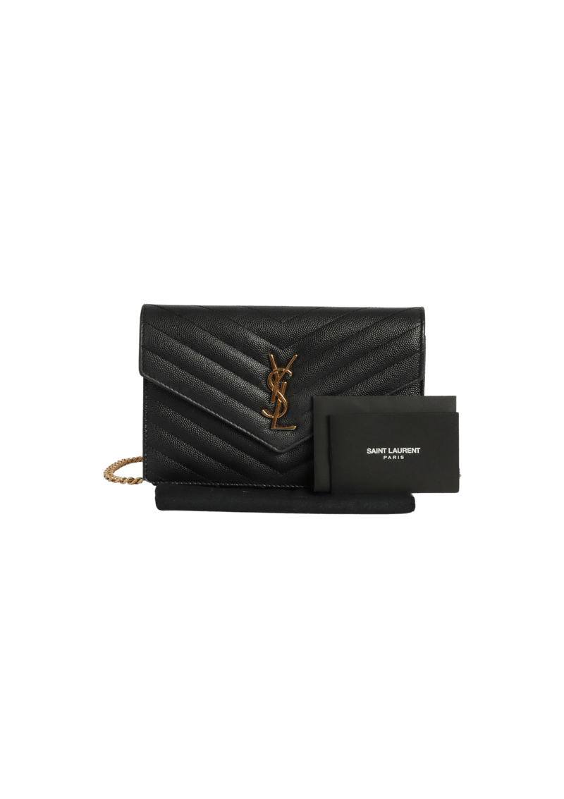 CASSANDRE MATELASSÉ CHAIN WALLET