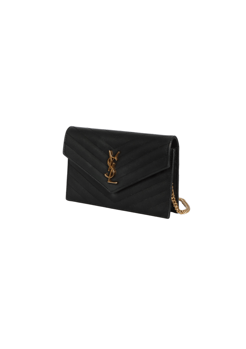 CASSANDRE MATELASSÉ CHAIN WALLET