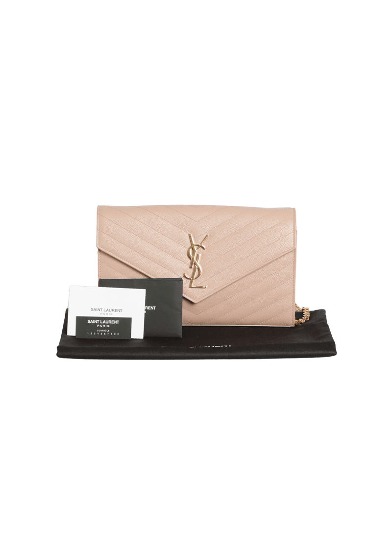 CASSANDRE MATELASSÉ CHAIN WALLET